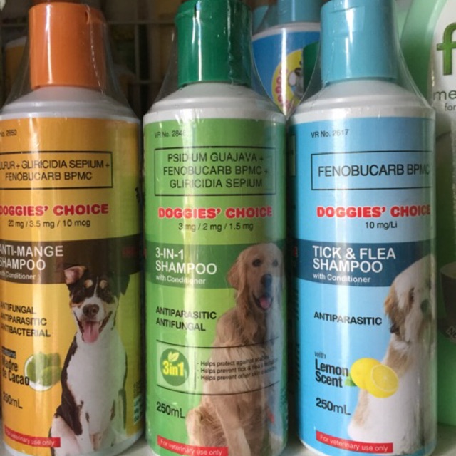 Doggies 2025 choice shampoo