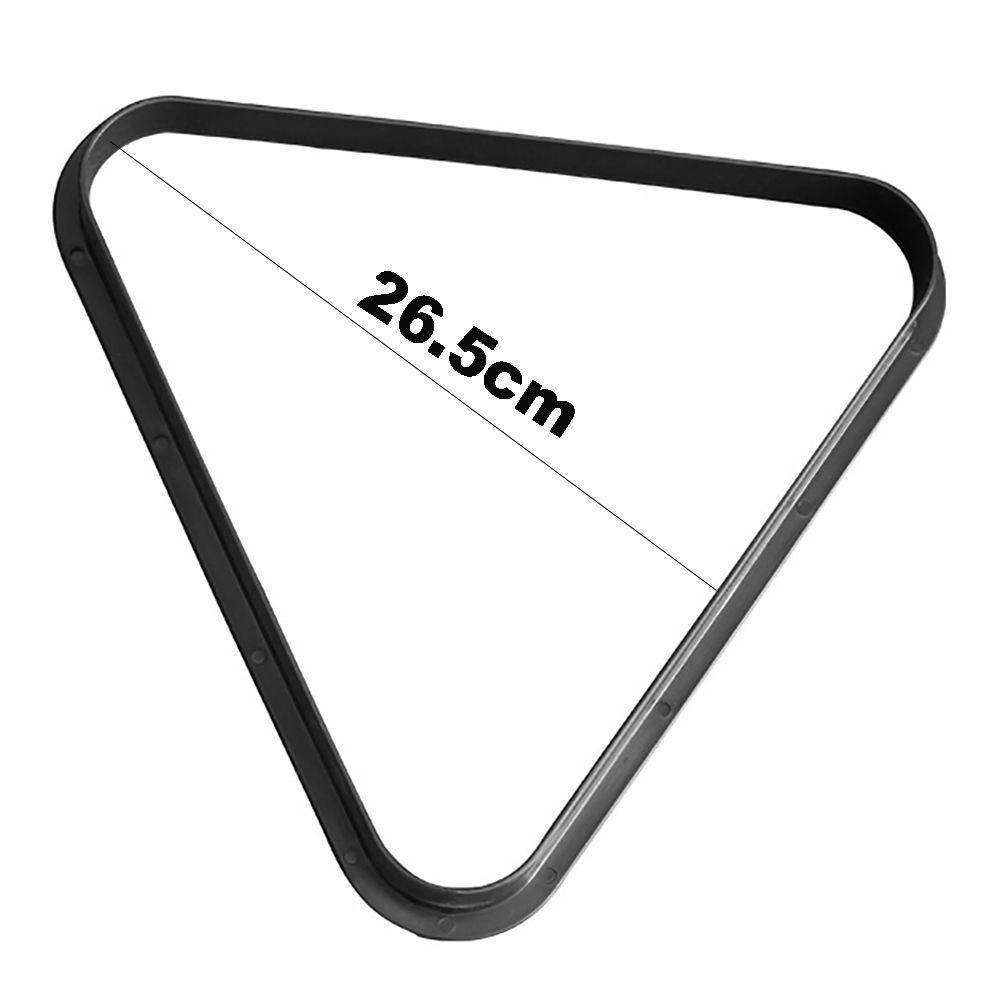 MXMIO Billiard Rack Plastic Positioning 15 Ball Triangle Frame | Shopee ...