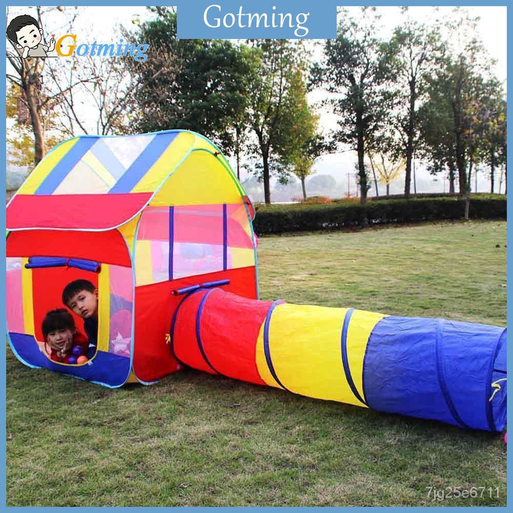 Tunnel Tents Indoor Kids Play House Tent Folding Outdoor Crawling Game   E1538a7955755845513a1e1228095be1