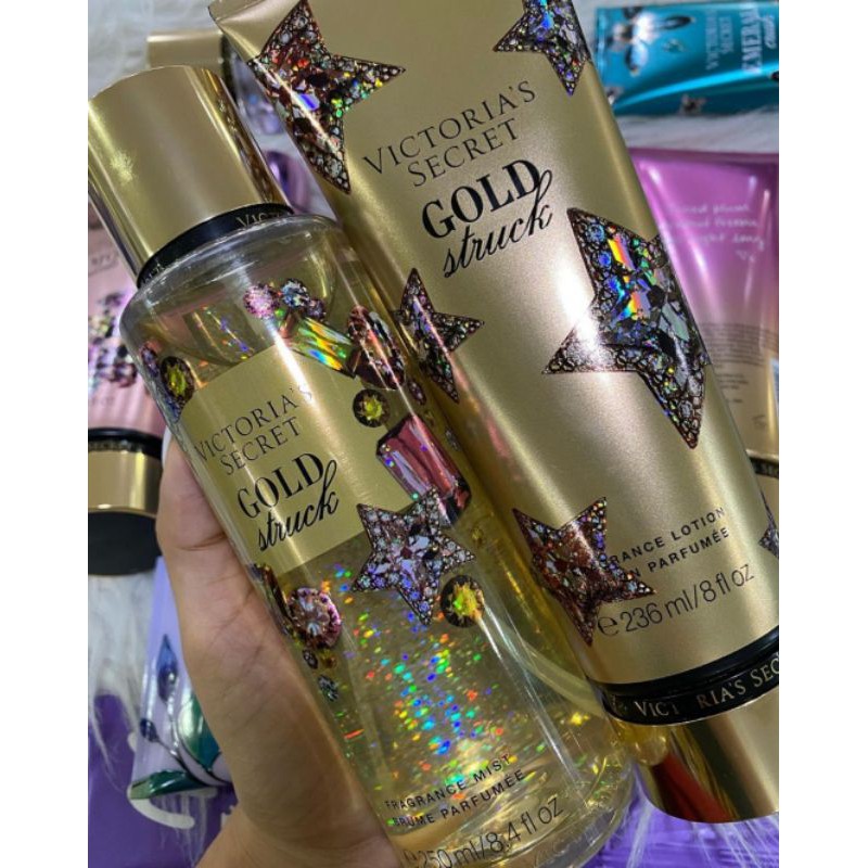 Victoria secret best sale gold struck