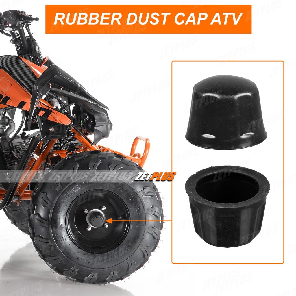 Cover HUB ATV (Rubber)/Hubcap Rims/quad/Rubber dust cap/custom