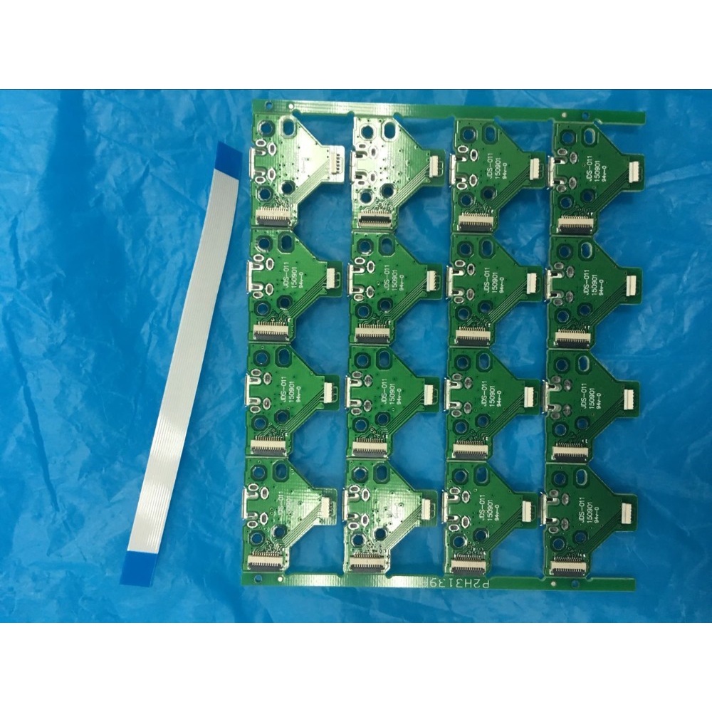 50sets=100pcs New Version JDS011 USB Charging Port Socket Board W/ Flex ...