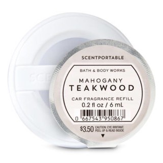 Bath & Body Works Mahogany Teakwood Car Fragrance Refills - 2 Pack