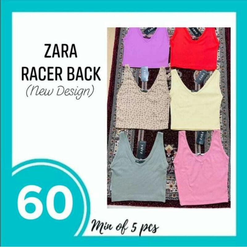 Zara Racer Back (Crop Top) | Shopee Philippines