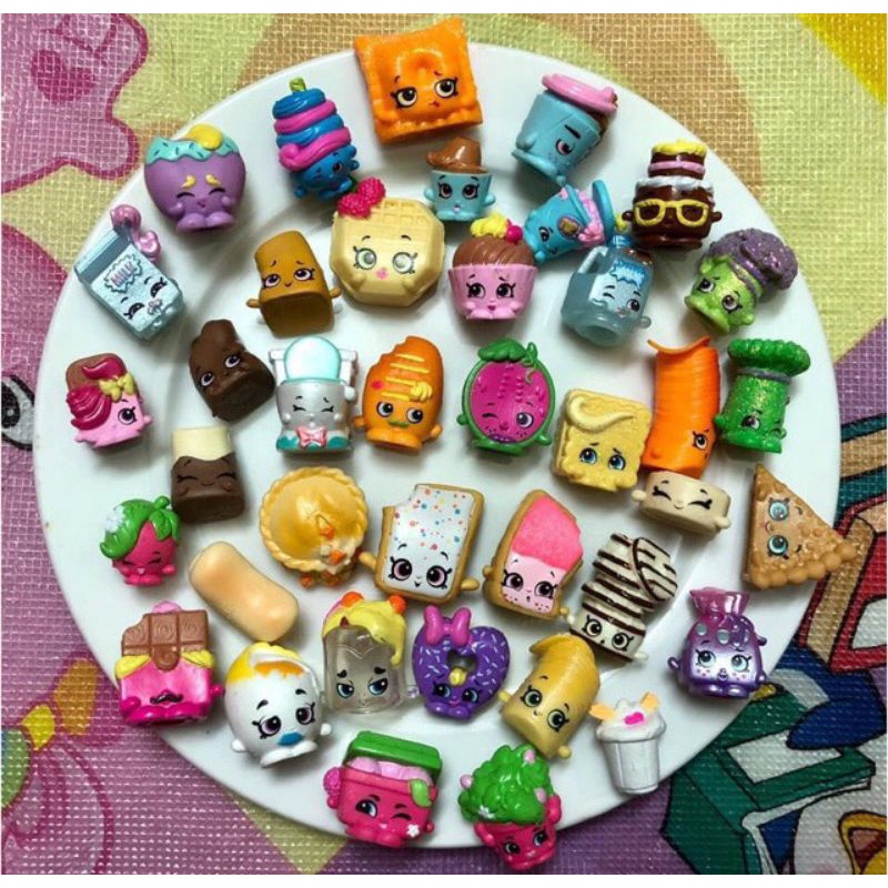 1 SET (COMBO of 50) SHOPKIN TOYS FOR KIDS (RANDOM MIX) | Shopee Philippines