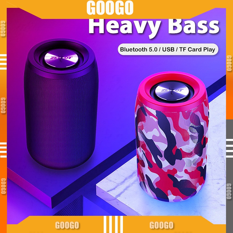 ZEALOT S51 Upgraded Portable HIFI Subwoofer Bluetooth Speaker with Fm