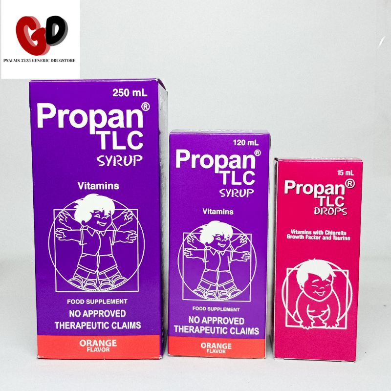 Propan TLC 250mL, 120mL, drops 15mL Shopee Philippines