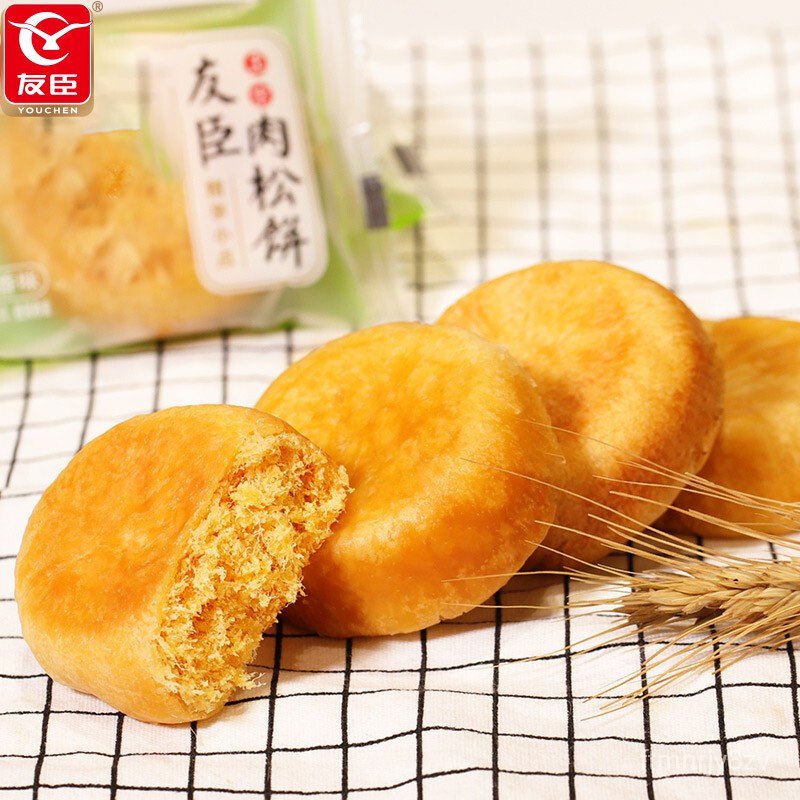 【Tong Liya Recommended】Youchen Golden Silk Dried Meat Floss Biscuit Cow ...