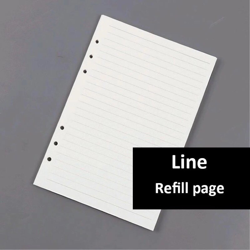 Line refill pages for A6 binder Shopee Philippines