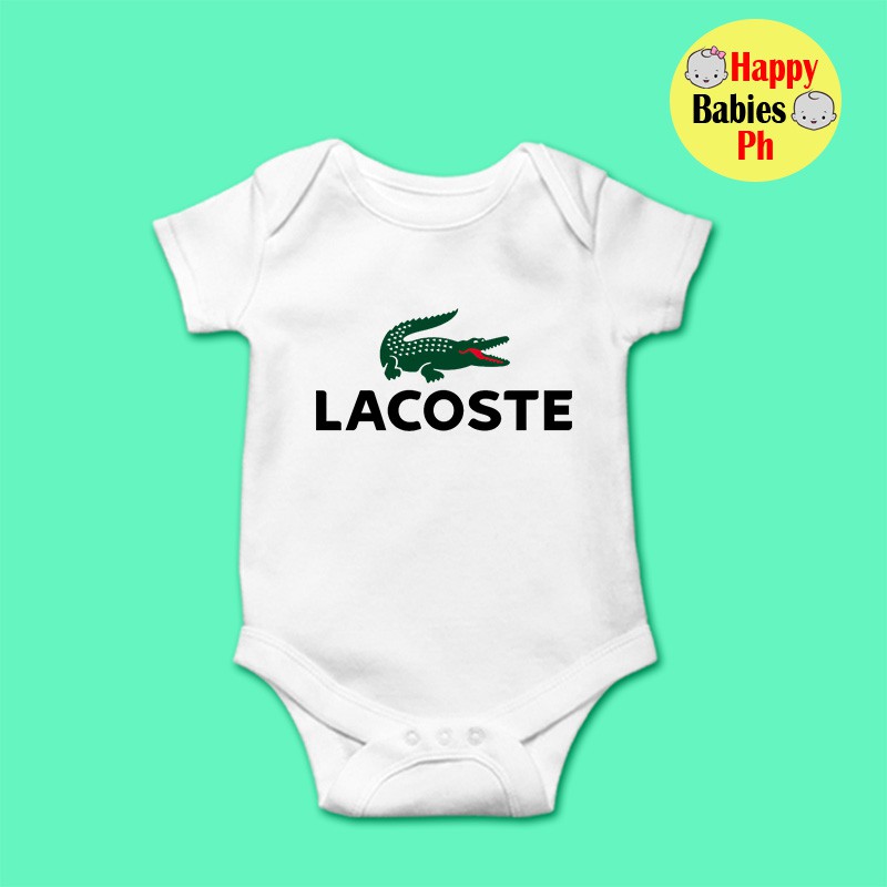 Lacoste baby onesie sale