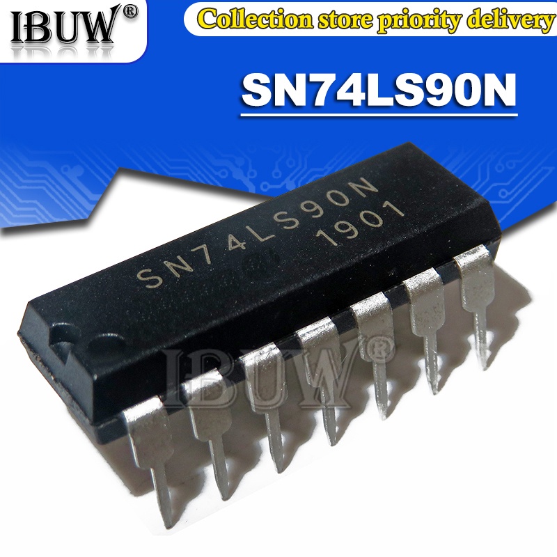 Acquista 10PCS SN74LS90N SN74LS90 74LS90 IC CONTATORE DECENNI DIP-14 SN 74LS90N Decenni Dividi Per 12 E Contatore Binario DIP14 In Italia A Partire Da 7.39 - Foto 6