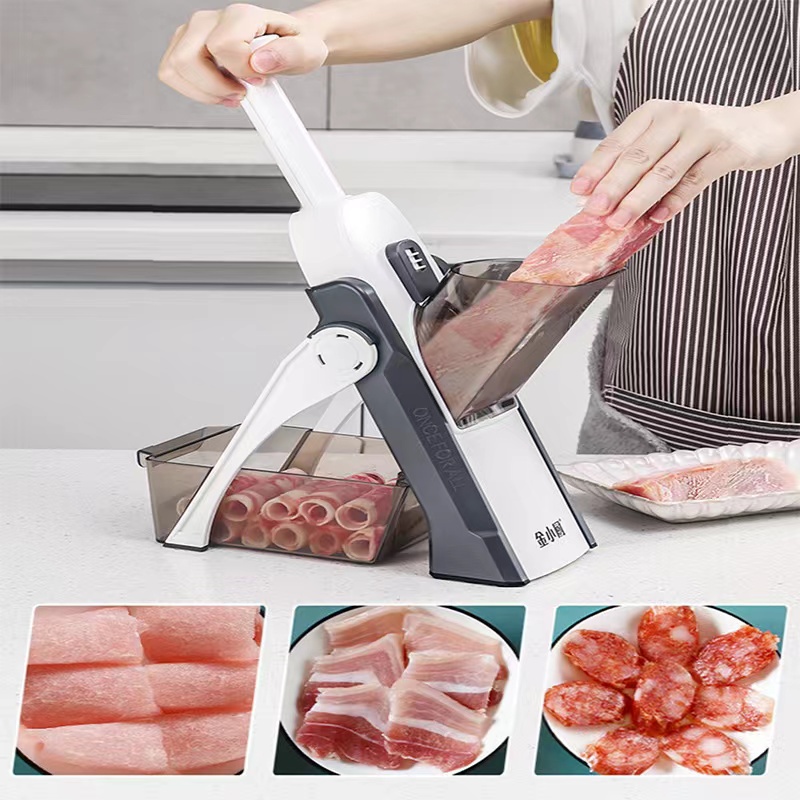 Adjustable Food Chopper Slicer Safe Slice Mandoline | Shopee Philippines