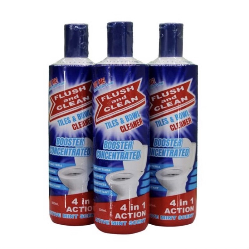 TOILET BOWL CLEANER FLUSH AND CLEAN BOOSTER 500ml | Shopee Philippines