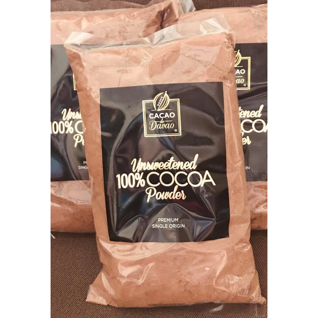 Cacao de Davao Unsweetened 100 Cocoa Powder BULK Shopee Philippines