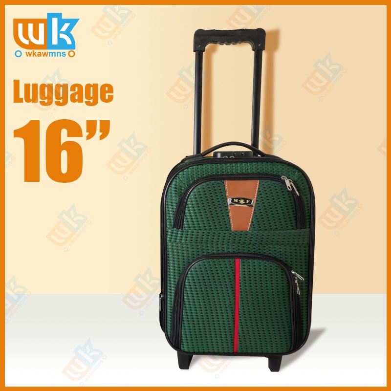 Luggage 16 inches small size handcarry Soft Shell Shopee Philippines