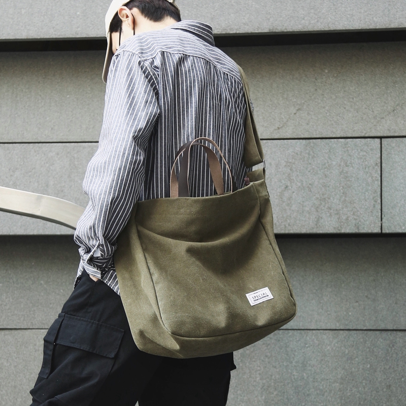 Canvas tote men best sale