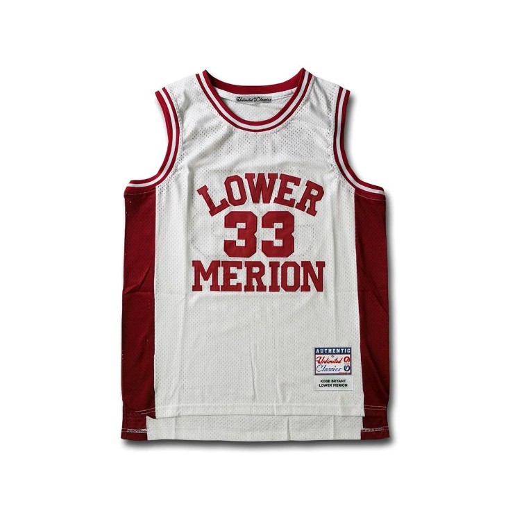 Kobe Bryant 33 Lower Merion High School Throwback Basketball Jersey Shopee Philippines