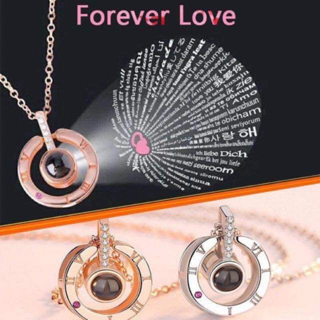 100 words I Love You Necklace Shopee Philippines