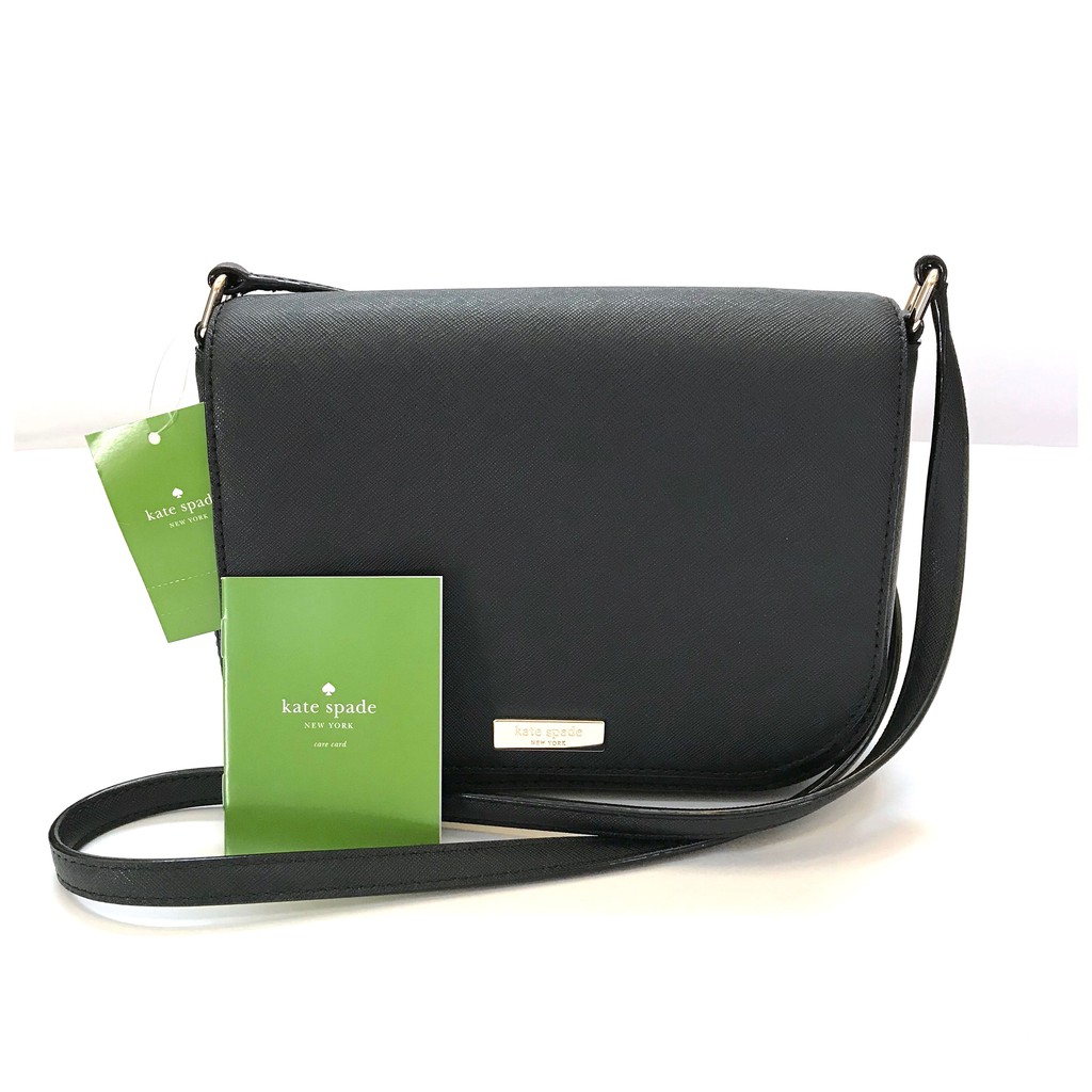 Kate Spade Large Carsen Laurel Way Black WKRU4150 Sling Bag