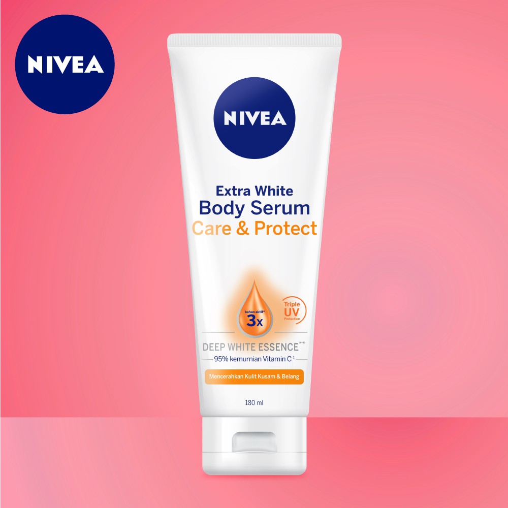 Nivea body serum store care and protect