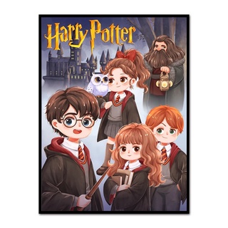 DROFE 40x50cm Harry Potter Paint By Number Wall Art Birthday