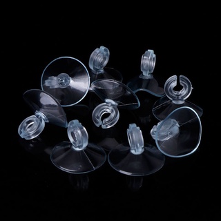 AOTO 10 Pieces Aquarium Suction Cup Plastic Sucker with Clips Fish for ...