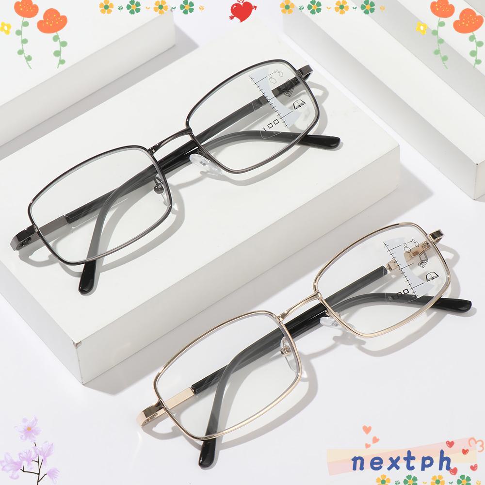 Nextshop Anti Fatigue Progressive Presbyopic Eyeglasses Multifocal Bifocal Eyewear Anti Blue 