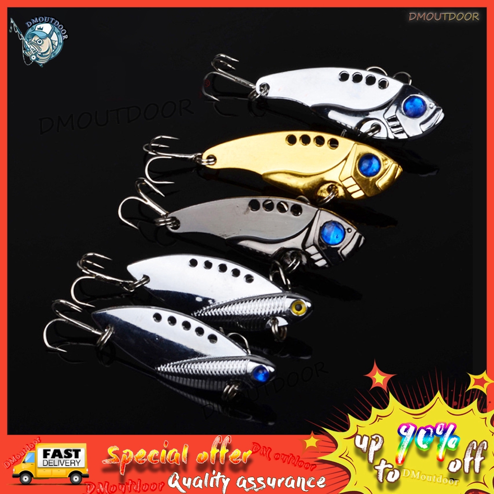 【DM】5cm/11g Metal VIB Fishing Lure Vibration Bait VIB Spoon Lure ...