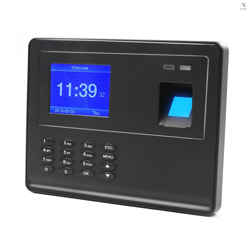 Biometric Fingerprint Password Time Attendace Machine Employee Checking ...