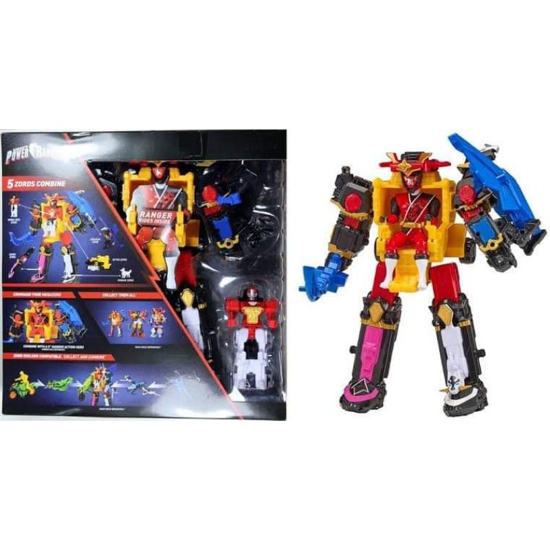 Power rangers super ninja best sale steel dx megazord figure