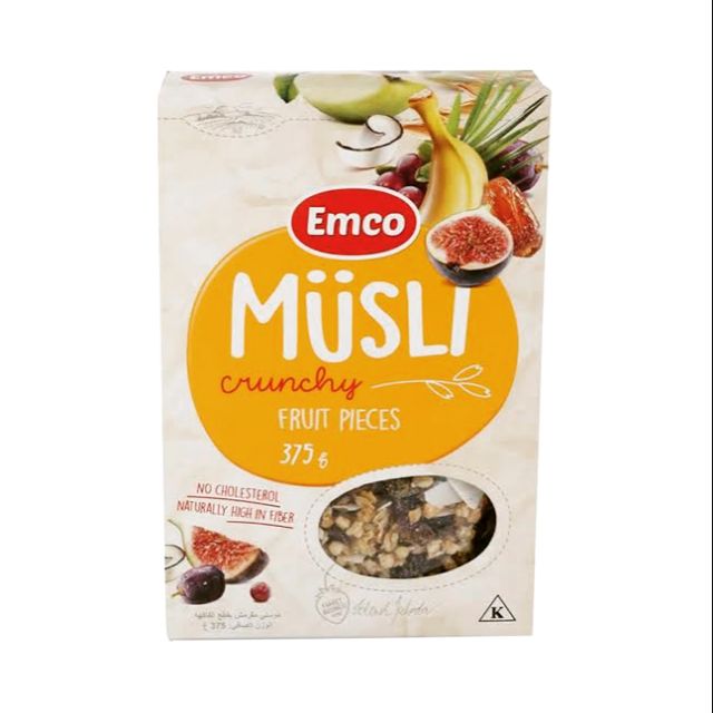 Emco Musli Tropical Fruit 375 g Shopee Philippines