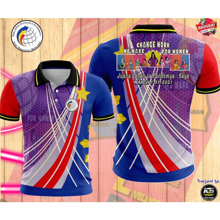 Deped Full Sublimation Polo Shirt 02 Shopee Philippines 9117