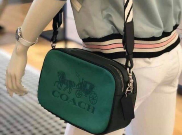 Authentic Preloved Coach Leather Jes Crossbody Bag