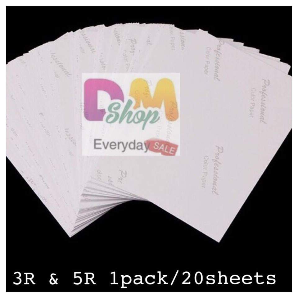 Photo paper glossy 3R 5R 4r | Shopee Philippines