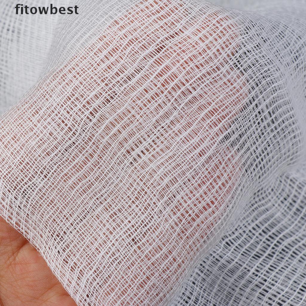 FBPH 4 Yards Cheese Cloth Bleached Gauze Cheesecloth Fabric Muslin