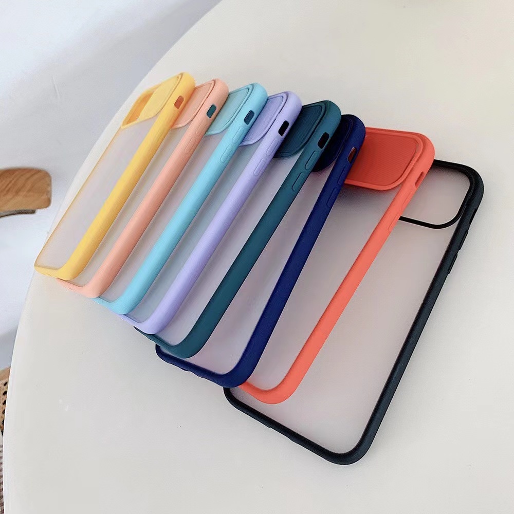 Pushpull Slide Camera Lens Protection Phone Case for VI Y11 S1 Y19 Y91