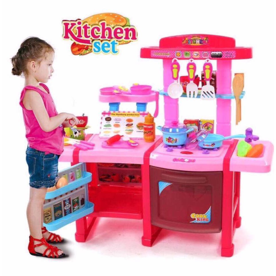 Kitchen play set big 2024 w