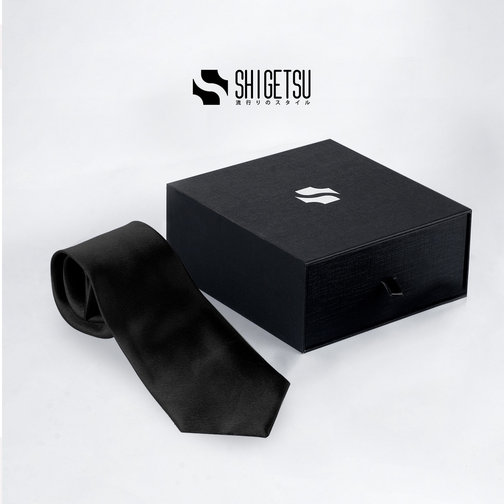 Shigetsu OITA Necktie for Men neck tie for man woman necktie black blue