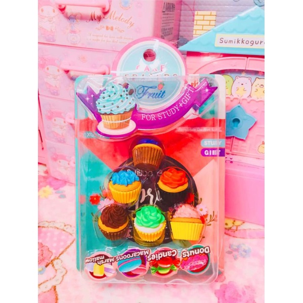Cute Erasers kawaii stationery Shopee Philippines
