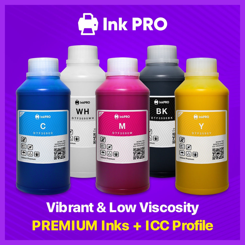 DTF InkPro 500ml Hybrid Inks with ICC Profile | Shopee Philippines