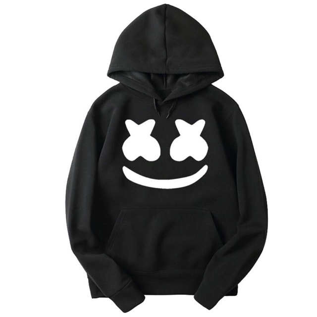 Marshmello hoodie clearance dj oversize