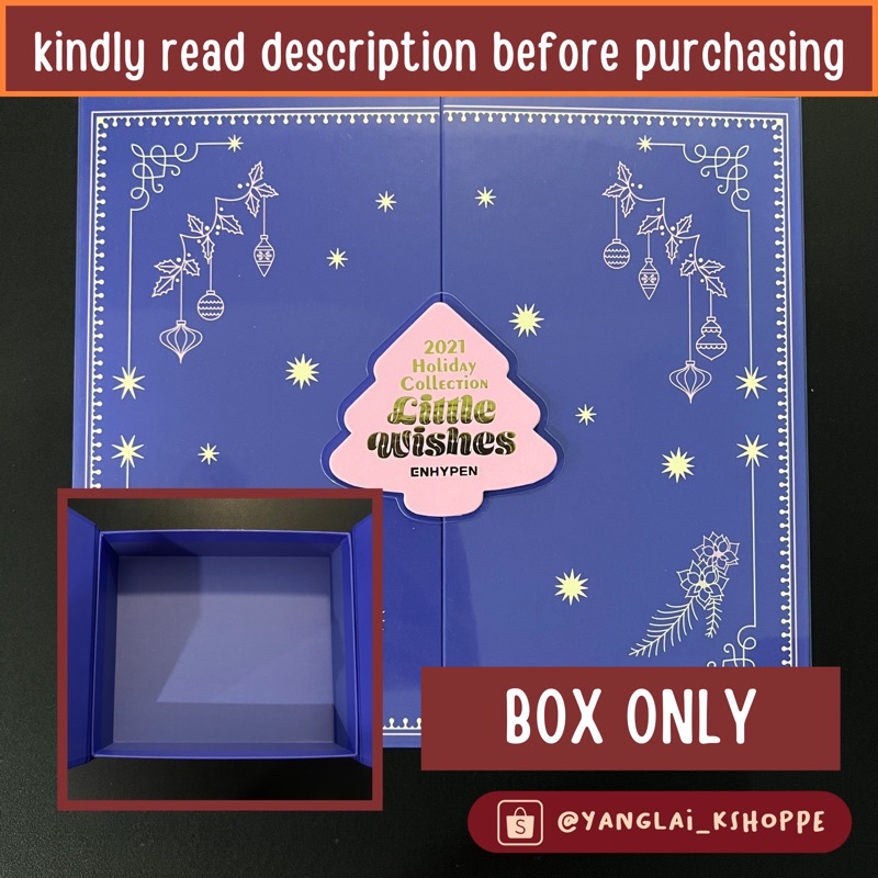 ENHYPEN JAY 2021 HOLIDAY COLLECTION LITTLE WISHES HOLIDAY SPECIAL