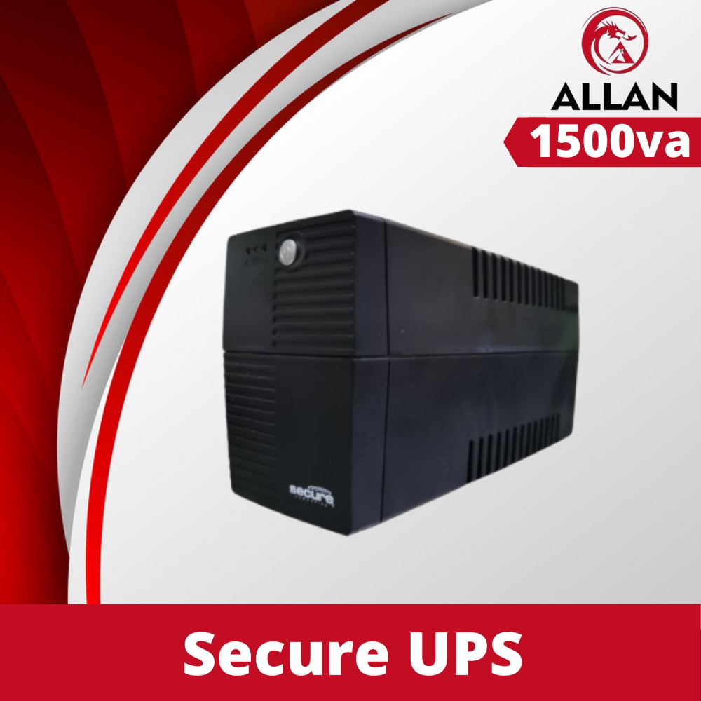 Allan Secure UPS 1500VA Uninterruptible Power Supply Shopee Philippines