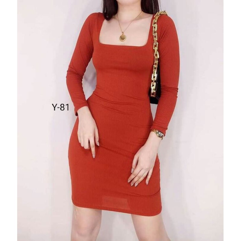 Shopee bodycon dress sale