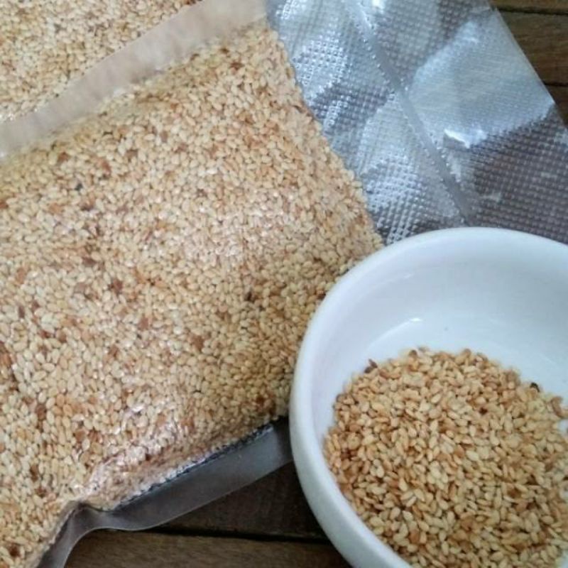 PUTIH My Sesame White Sesame 100 gr/250 gr/500 gr repack | Shopee ...