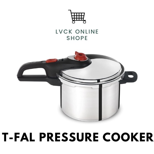T-fal Pressure Cooker Secure Aluminum Initiatives 6 Quart
