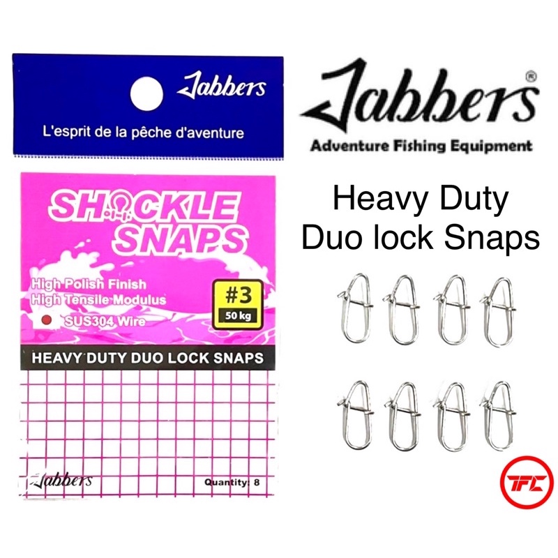 JABBERS Shackle Snap Heavy Duty Duo Lock Snap Shockle | Shopee Philippines