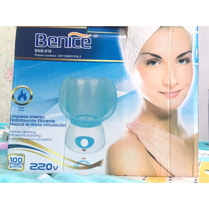 Benice Facial (Sauna Facial Tool, Steam / Steam, Spa, Facial Steamer