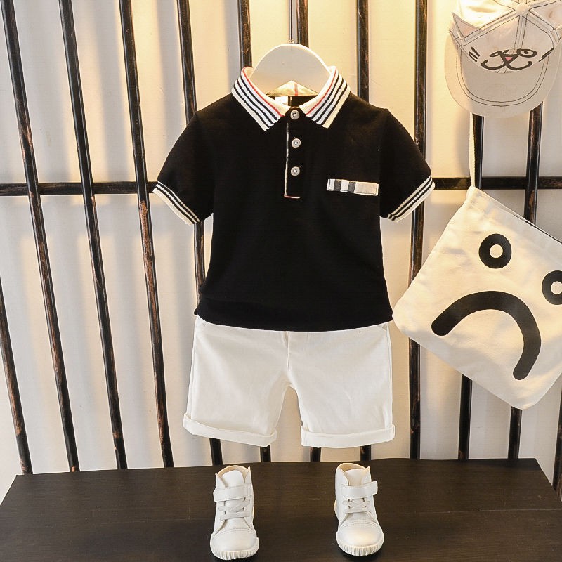Shirt Dress For Month Old Boy ✨【Ready Stock】1-6Y Boys Summer