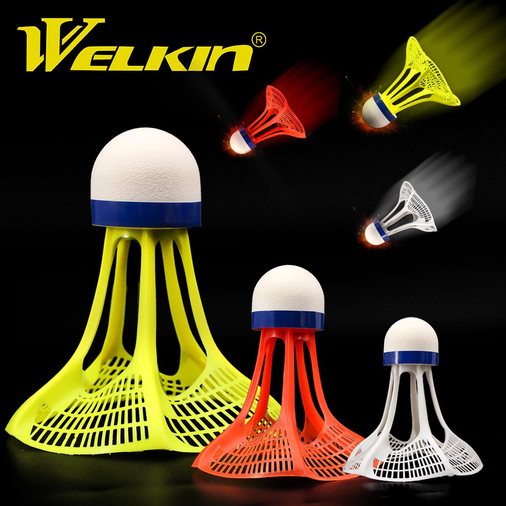 New Original WELKIN AirShuttle Outdoor Badminton AirShuttle Plastic Ball Nylon Shuttlecock Ball Stab Shopee Philippines